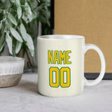 Custom Cream Gold Mug