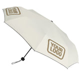 Custom Cream Light Khaki Automatic Umbrella