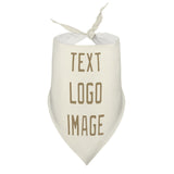 Custom Cream Light Khaki Pet Scarf