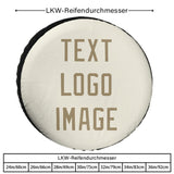 Custom Cream Light Khaki Truck Tires