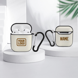 Custom Cream Khaki AirPods Case