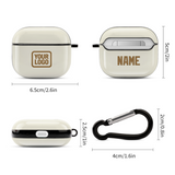 Custom Cream Khaki AirPods Case (3rd Generation)