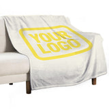 Custom Cream Light Yellow Blanket