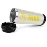 Custom Cream Light Yellow Stainless Steel Water Cup