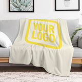 Custom Cream Light Yellow Blanket