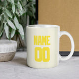 Custom Cream Light Yellow Mug