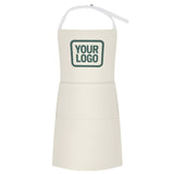 Custom Cream Blue Green Apron