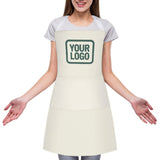 Custom Cream Blue Green Apron
