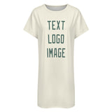 Custom Cream Blue Green Nachthemd