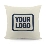 Custom Cream Blue Pillowcase