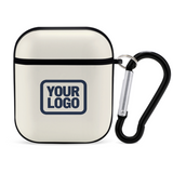 Custom Cream Blue AirPods Case