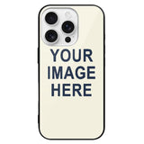 Custom Cream Blue Phone Case