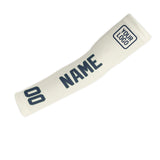 Custom Cream Blue Arm Sleeve