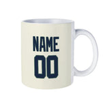 Custom Cream Blue Mug