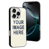 Custom Cream Blue Phone Case