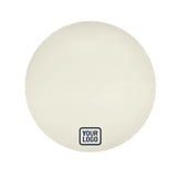 Custom Cream Blue Round Table Cloth
