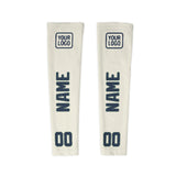 Custom Cream Blue Arm Sleeve