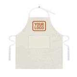 Custom Cream Orange Apron
