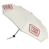Custom Cream Copper Rose Automatic Umbrella