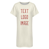 Custom Cream Copper Rose Nachthemd