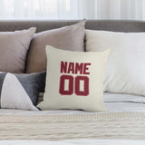 Custom Cream Crimson Red Pillowcase