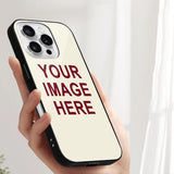 Custom Cream Crimson Red Phone Case
