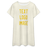 Custom Cream Gold Nachthemd