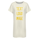 Custom Cream Gold Nachthemd