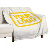 Custom Cream Gold Blanket