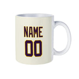 Custom Cream Purple Mug