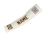 Custom Cream Purple Arm Sleeve