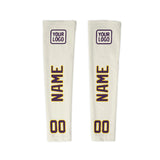 Custom Cream Purple Arm Sleeve