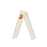 Custom Cream Red Headband