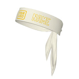 Custom Cream White Headband