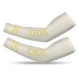 Custom Cream White Arm Sleeve