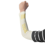 Custom Cream White Arm Sleeve