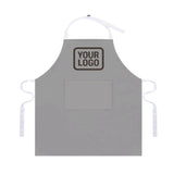 Custom Gray Brown Apron