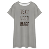 Custom Gray Brown Nachthemd