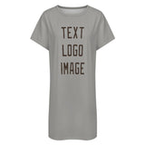 Custom Gray Brown Nachthemd