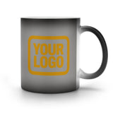 Custom Gray Yellow Magic Mug