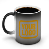 Custom Gray Yellow Magic Mug