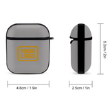 Custom Gray Yellow AirPods Case