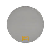 Custom Gray Yellow Round Table Cloth