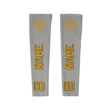 Custom Gray Yellow Arm Sleeve