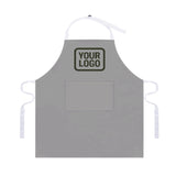 Custom Gray Olive Apron