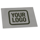 Custom Gray Olive Flag