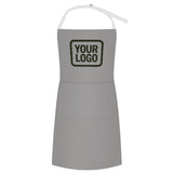 Custom Gray Olive Apron