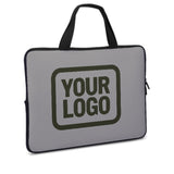 Custom Gray Olive Laptop Bag
