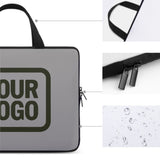 Custom Gray Olive Laptop Bag