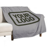 Custom Gray Olive Blanket